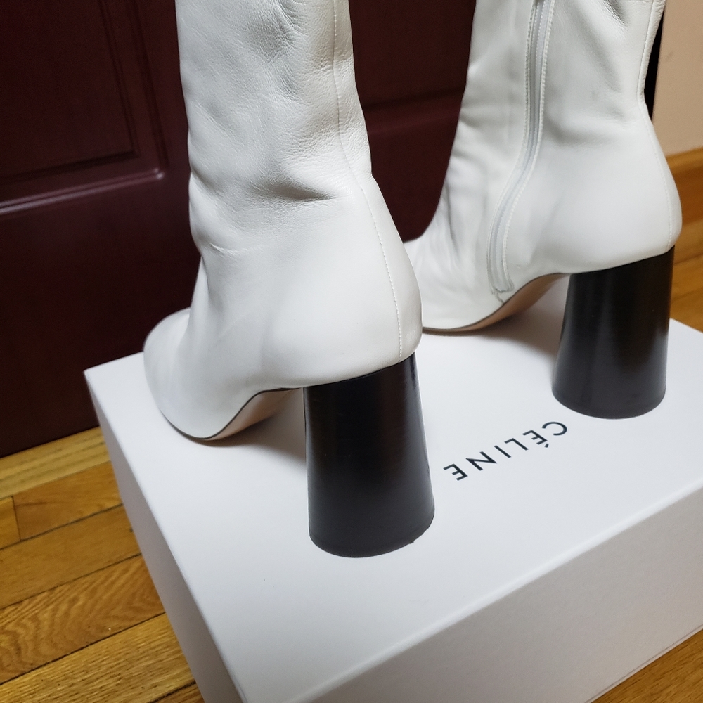 Celine Elliptic Nappa Lambskin Boots - Picture 3 of 10